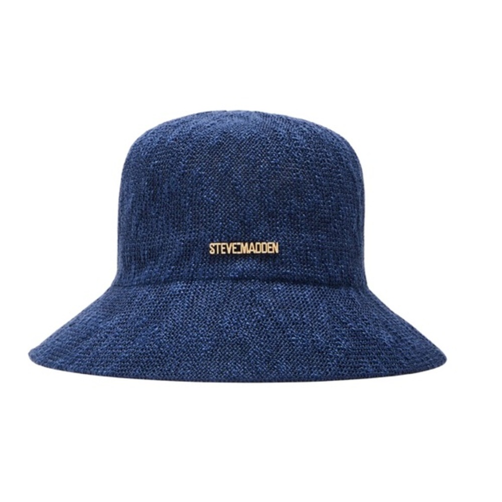 NWT Steve Madden Jane Packable Molded Bucket Hat – Black | MSRP $38